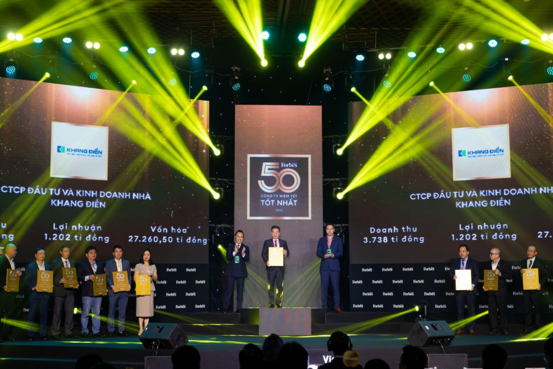 Tập đoàn Khang Điền (KDH) liên tiếp đạt 2 giải thưởng uy tín