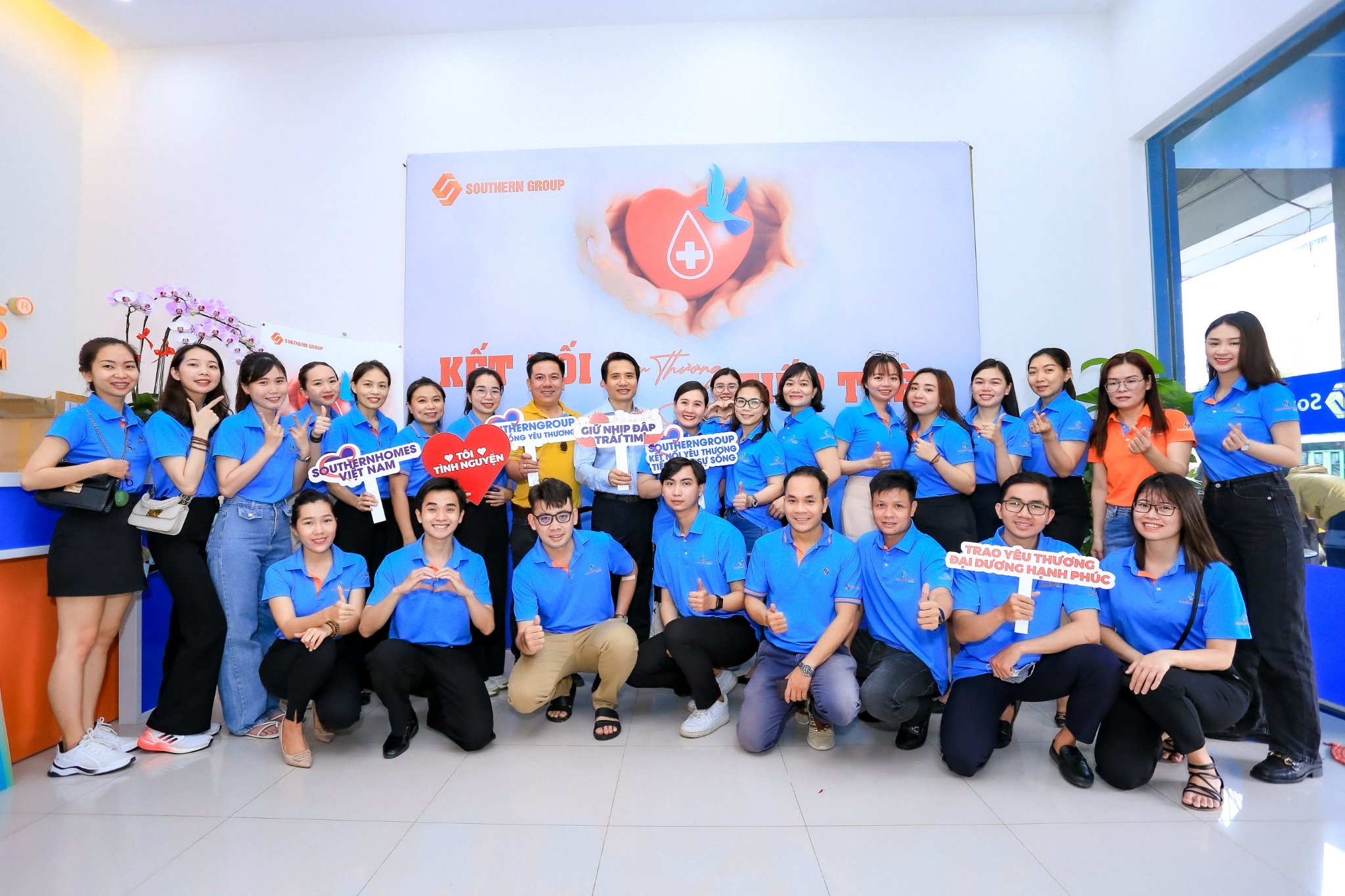  SOUTHERN GROUP TỔ CHỨC NGÀY HỘI HIẾN MÁU “KẾT NỐI YÊU THƯƠNG - TIẾP THÊM SỰ SỐNG