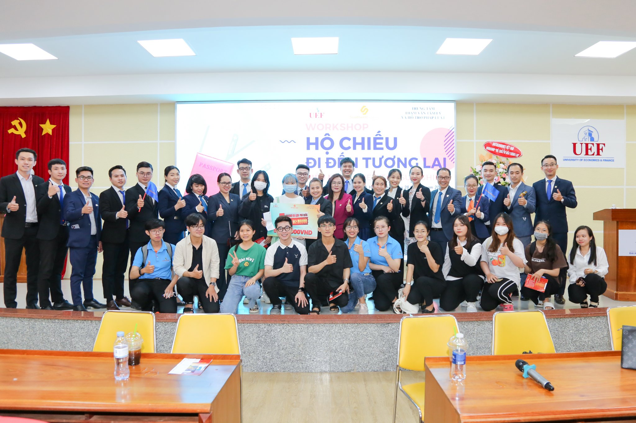 SOUTHERN GROUP TỔ CHỨC WORKSHOP "HỘ CHIẾU ĐI ĐẾN TƯƠNG LAI | HIỂU MÌNH - KIẾN TẠO SỰ NGHIỆP" TẠI UEF