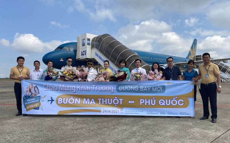 Vietnam Airlines khai thác thêm chín đường bay đến Phú Quốc