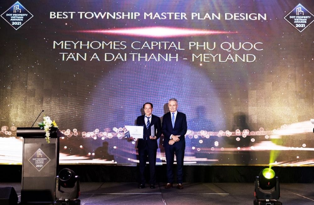 Tân Á Đại Thành thắng lớn tại Dot Property Vietnam Awards 2021