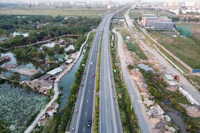 Đề xuất mở rộng 4 km đường dẫn cao tốc TP HCM - Long Thành